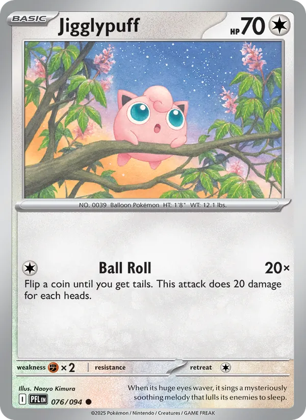 Jigglypuff — Phantasmal Flames 076/94