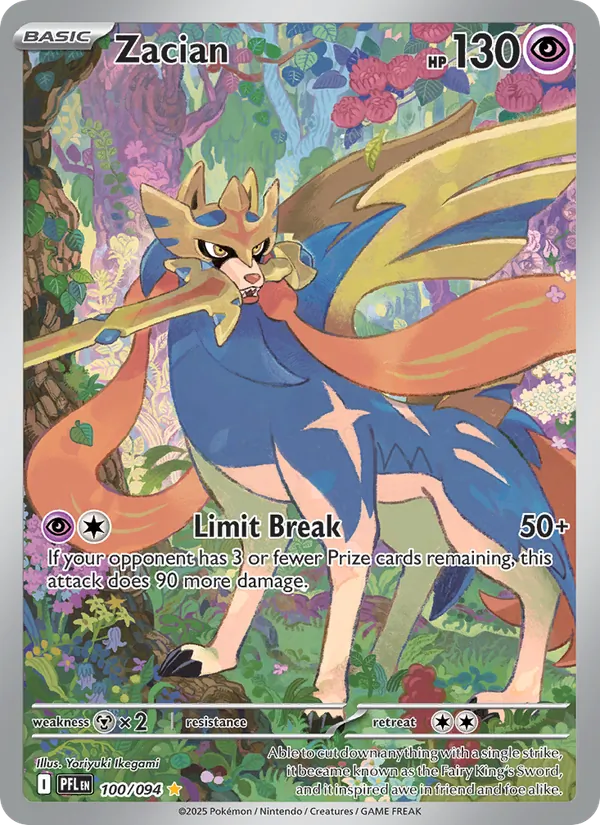 Zacian — Flammes Fantasmagoriques 100/94