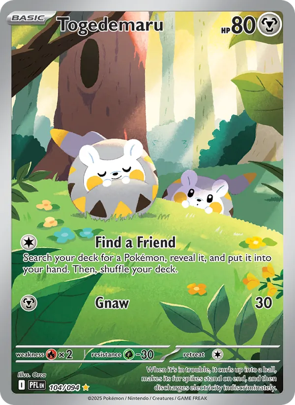 Togedemaru — Phantasmal Flames 104/94