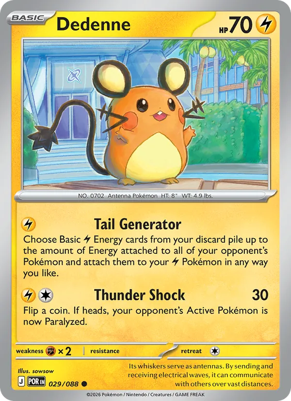 Dedenne — Perfect Order 029/88