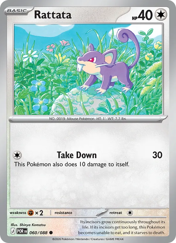 Rattata — Perfect Order 060/88