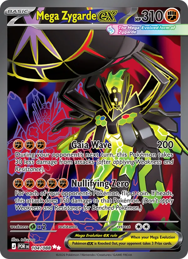 Méga-Zygarde-ex — Équilibre Parfait 104/88