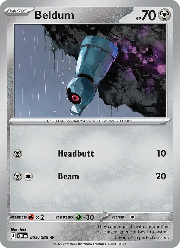 Beldum — Chaos Rising 059/86