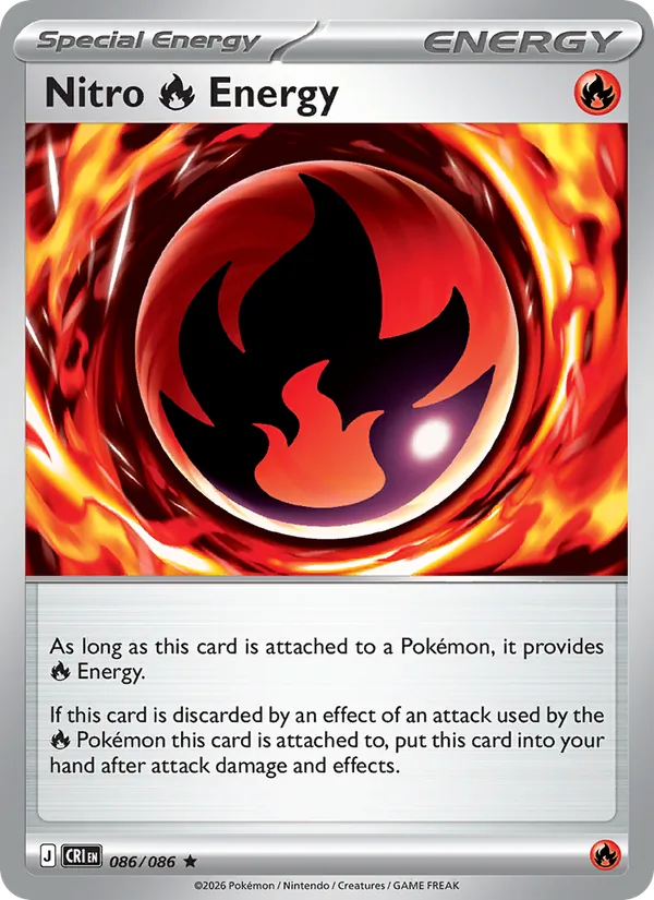 Nitro Fire Energy — Chaos Rising 086/86