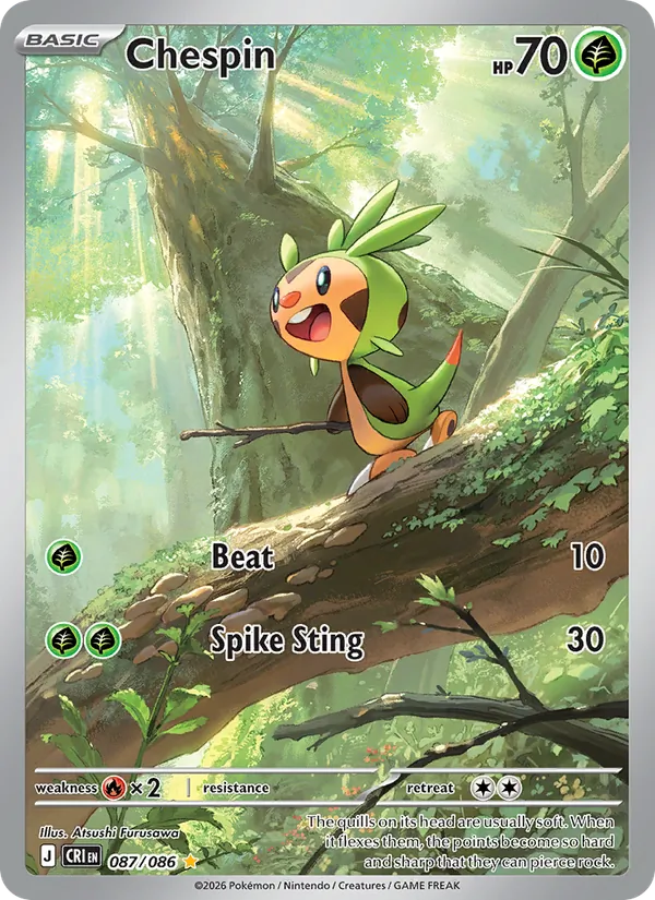 Chespin — Chaos Rising 087/86