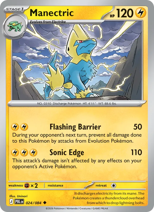Manectric — Pitch Black 024/84