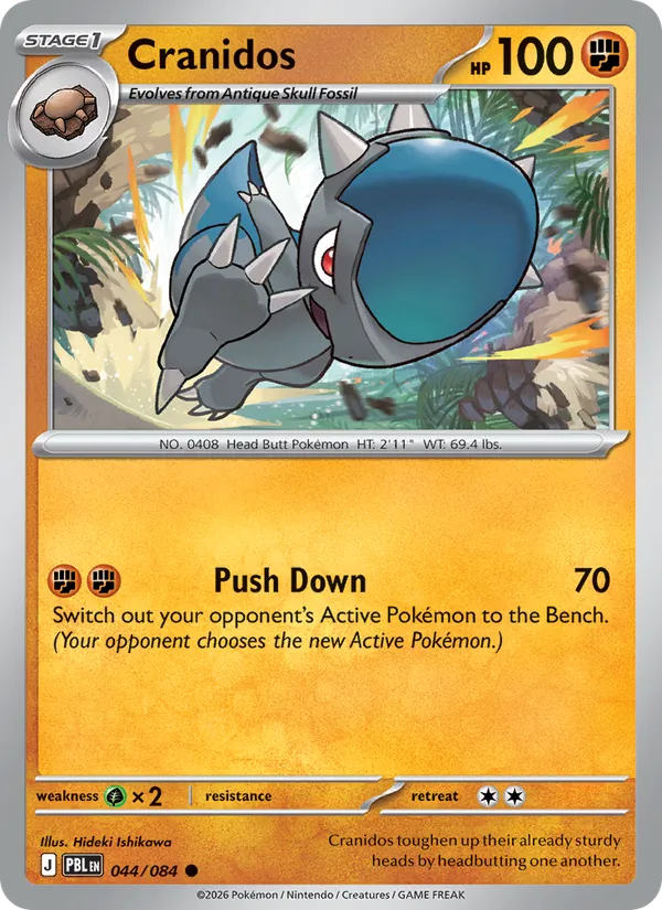 Cranidos — Pitch Black 044/84
