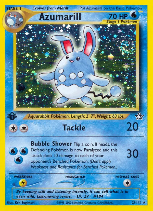 Azumarill — Neo Genesis 2/111