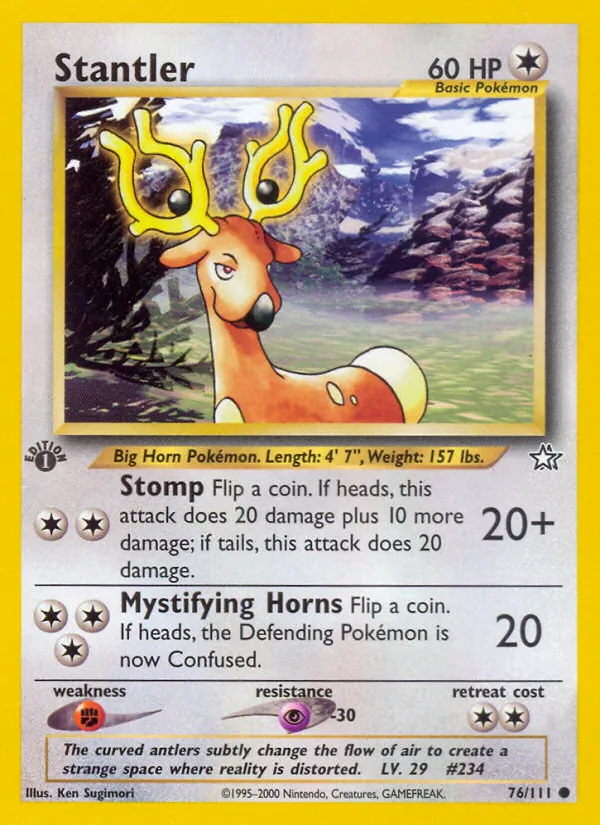Stantler — Neo Genesis 76/111