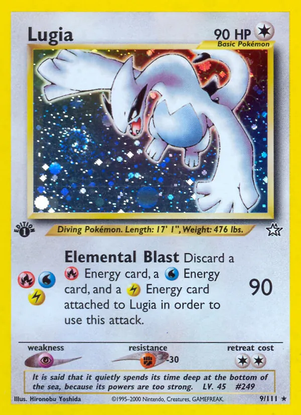 Lugia — Neo Genesis 9/111