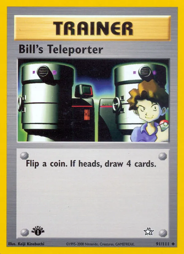 Bill's Teleporter — Neo Genesis 91/111