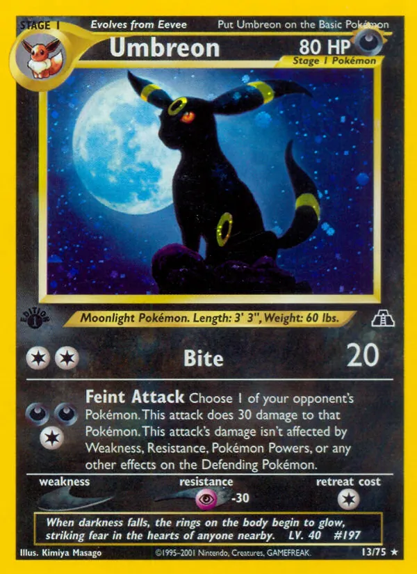 Umbreon — Neo Discovery 13/75