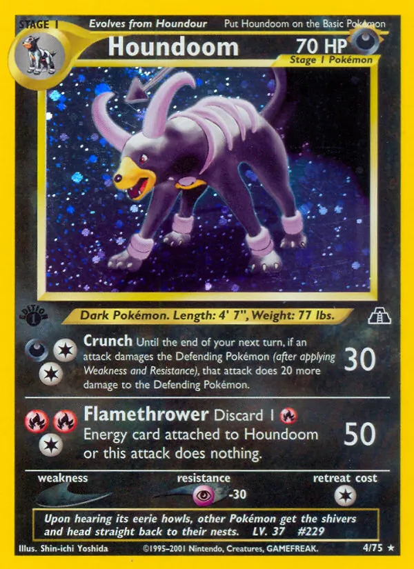 Houndoom — Neo Discovery 4/75