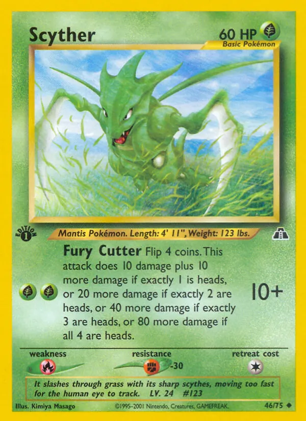 Scyther — Neo Discovery 46/75