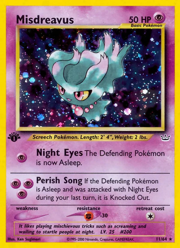 Misdreavus — Neo Revelation 11/64