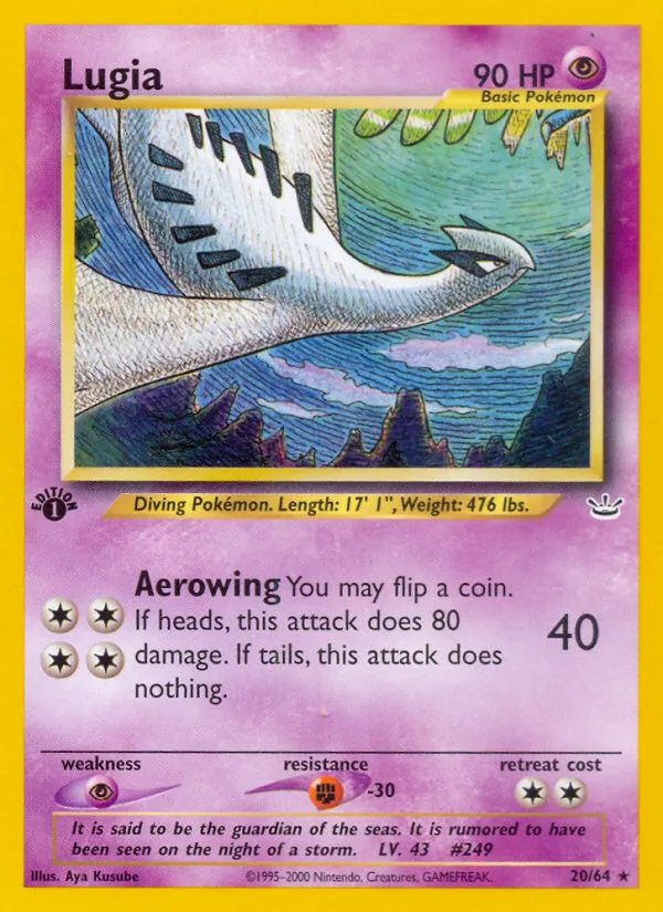 Lugia — Neo Revelation 20/64