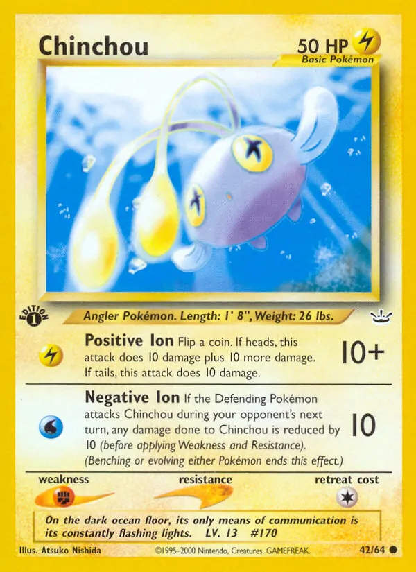 Chinchou — Neo Revelation 42/64