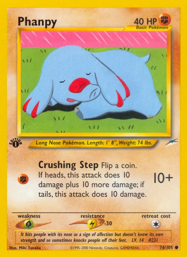 Phanpy — Neo Destiny 76/105