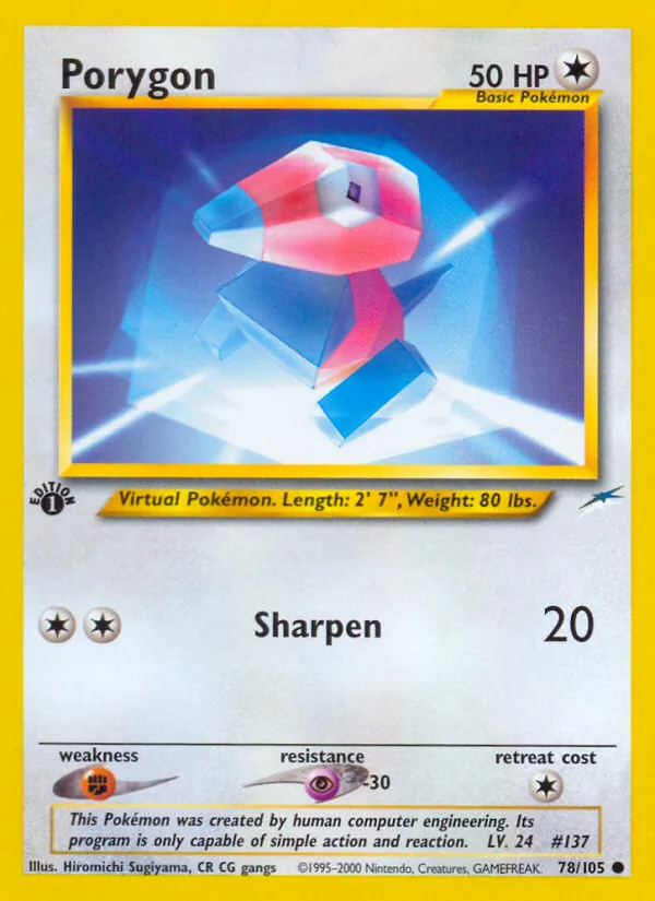 Porygon — Neo Destiny 78/105
