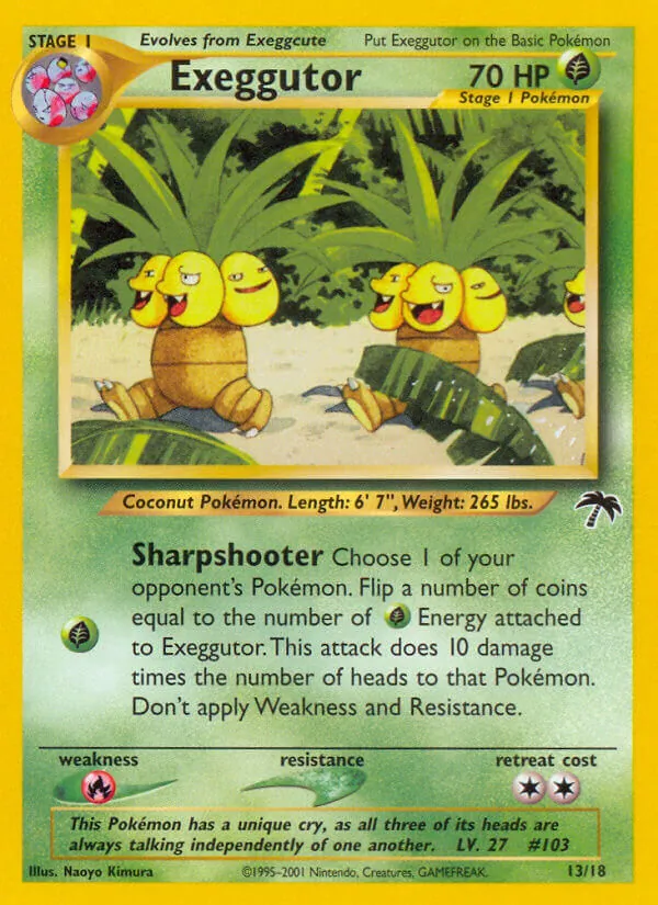 Exeggutor — Southern Islands 13/18