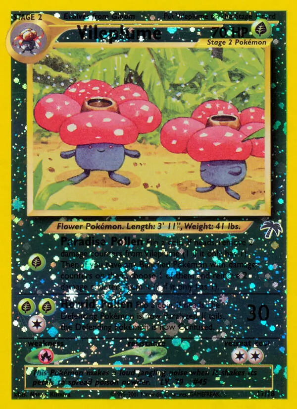 Vileplume — Southern Islands 17/18