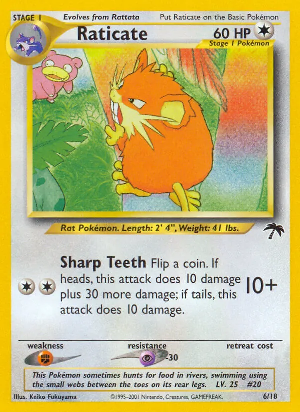 Raticate — Southern Islands 6/18
