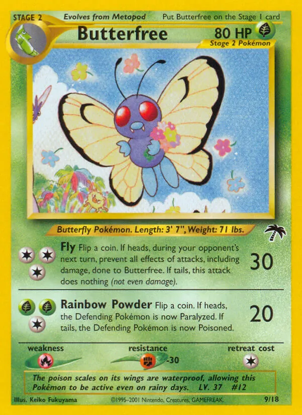 Butterfree — Southern Islands 9/18