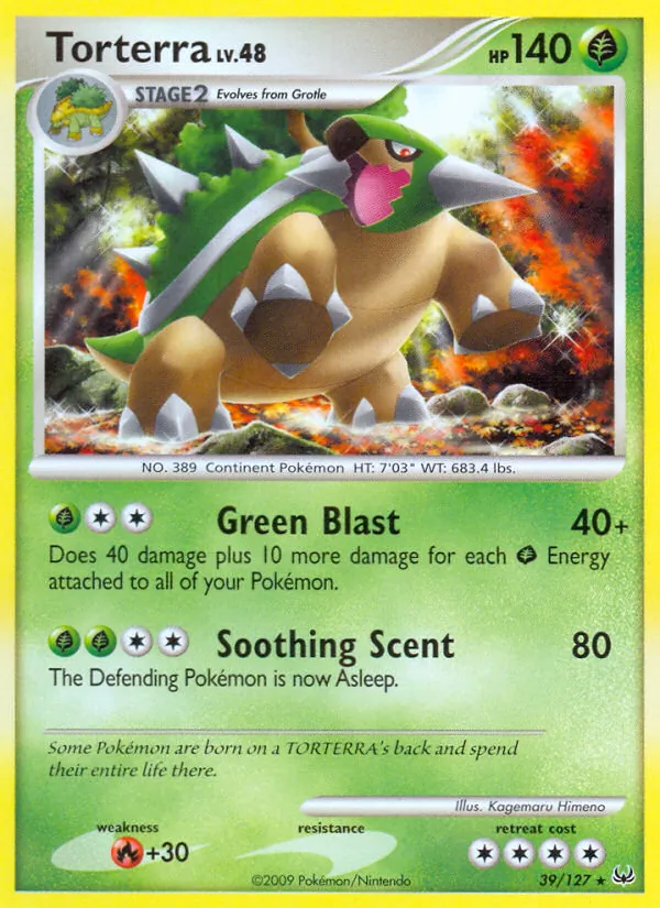 Torterra — Platinum 39/127