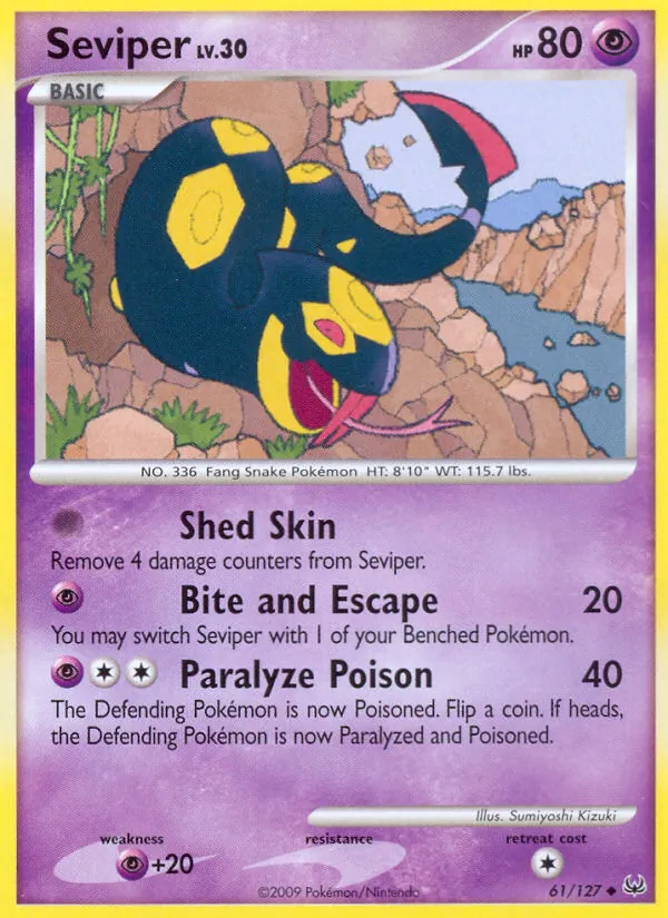 Seviper — Platinum 61/127