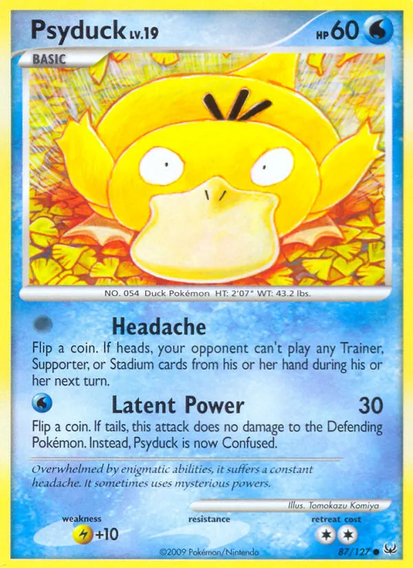 Psyduck — Platinum 87/127