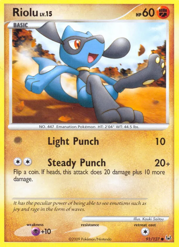 Riolu — Platinum 91/127