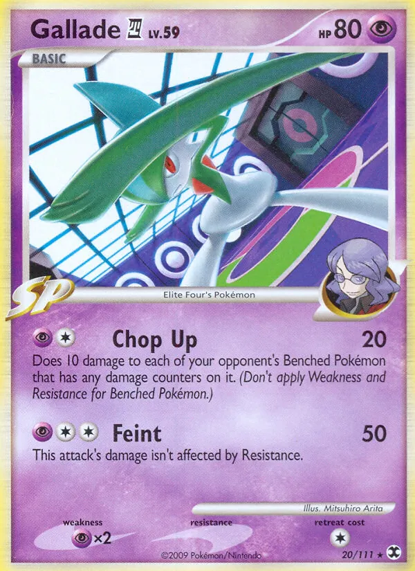 Gallade E4 — Rising Rivals 20/111