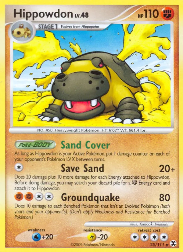 Hippowdon — Rising Rivals 25/111