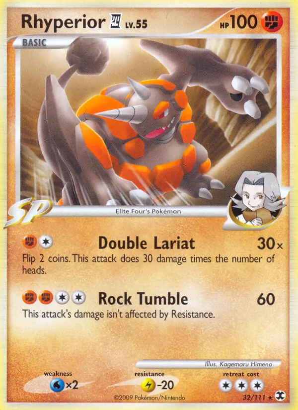 Rhyperior E4 — Rising Rivals 32/111