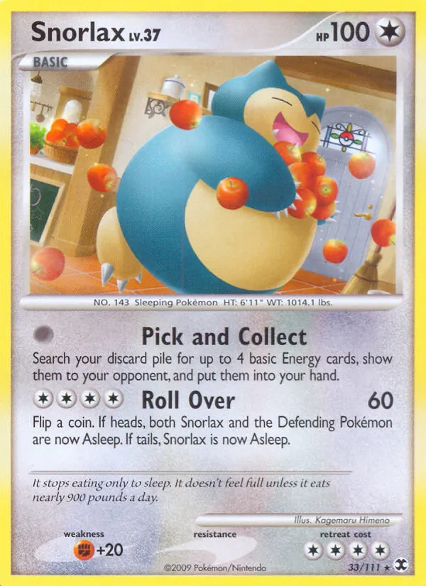 Snorlax — Rising Rivals 33/111