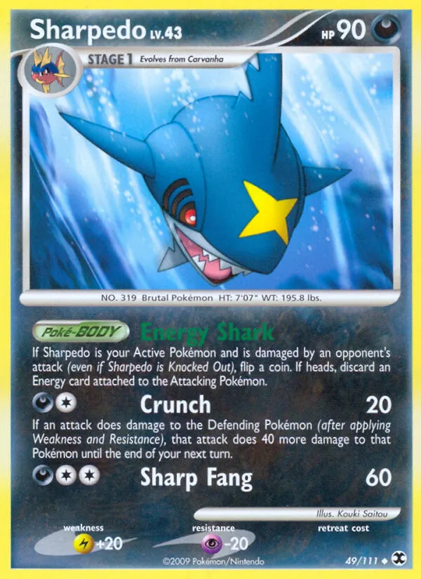 Sharpedo — Rising Rivals 49/111