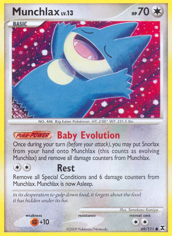 Munchlax — Rising Rivals 69/111