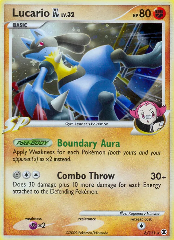 Lucario GL — Rising Rivals 8/111