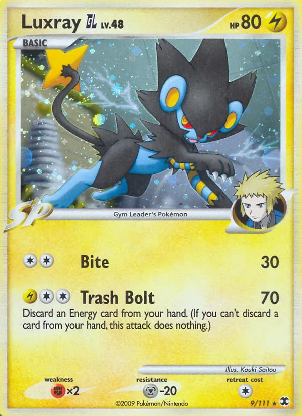 Luxray GL — Rising Rivals 9/111