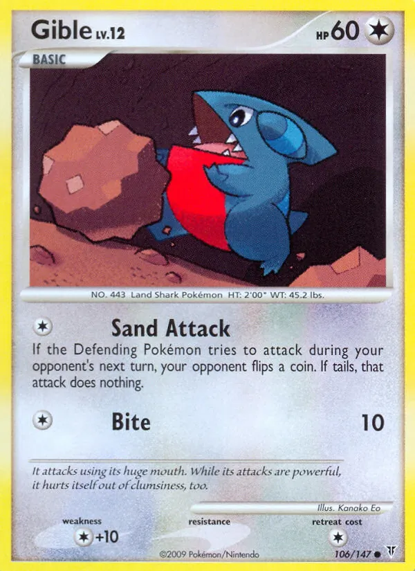 Gible — Supreme Victors 106/147
