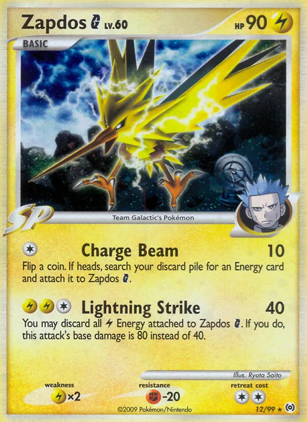 Zapdos G — Arceus 12/99