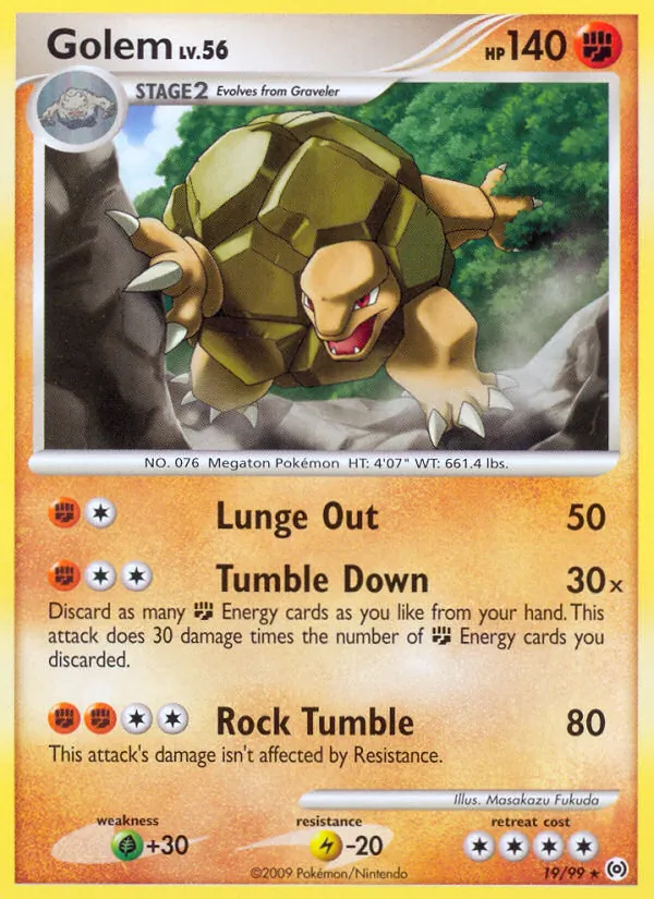 Golem — Arceus 19/99