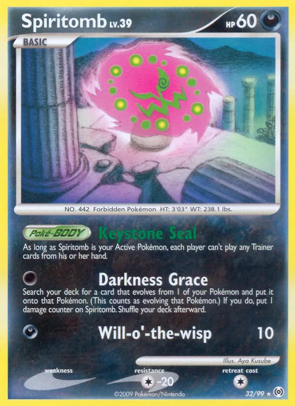 Spiritomb — Arceus 32/99