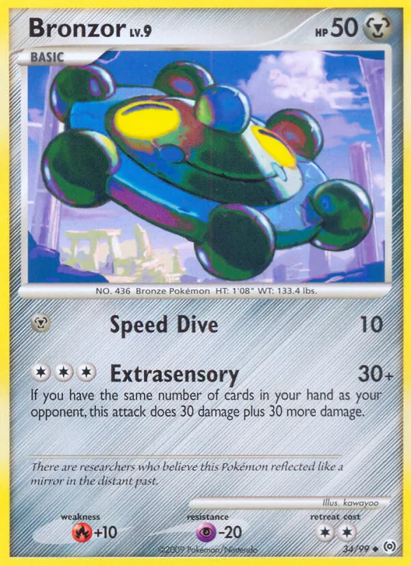 Bronzor — Arceus 34/99