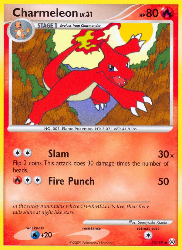 Charmeleon — Arceus 35/99