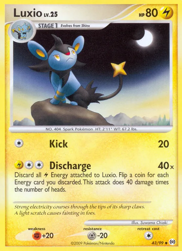 Luxio — Arceus 43/99
