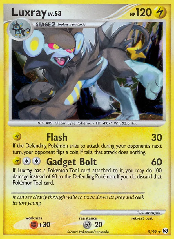 Luxray — Arceus 5/99