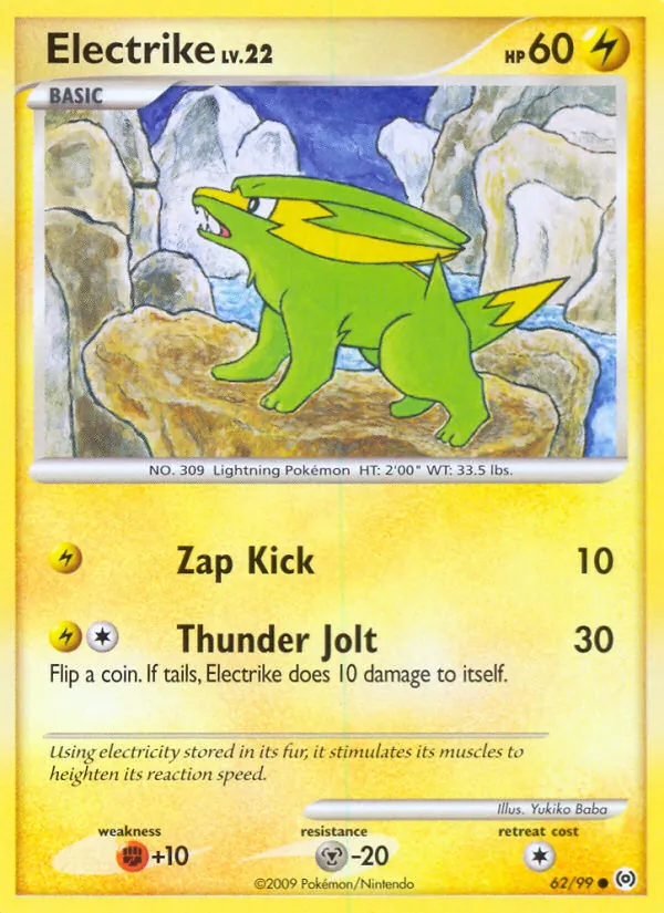 Electrike — Arceus 62/99