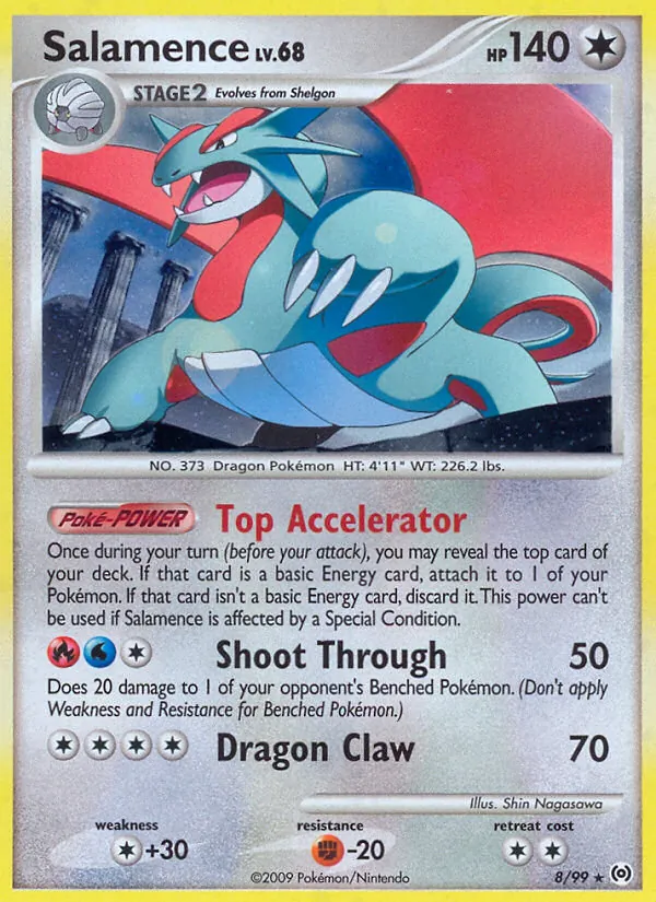 Salamence — Arceus 8/99