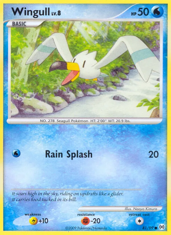 Wingull — Arceus 81/99